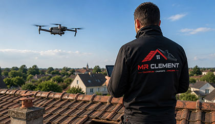 recherche de fuite toiture par drone 77
